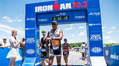 Download Ironman Triathlon Finish Line Wallpaper | Wallpapers.com