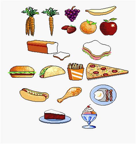 Food Clip Arts - Gambar Animasi Makanan Sehat , Free Transparent Clipart - ClipartKey