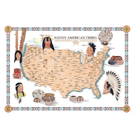 Navajo Tribe Map