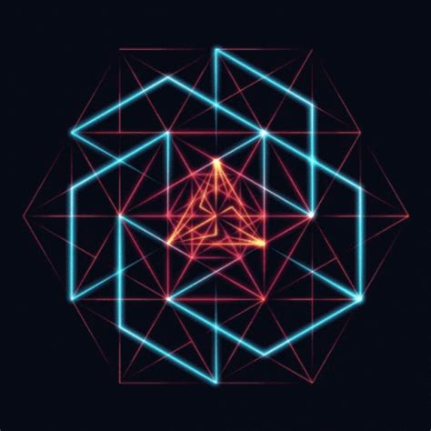 Geometric Formation Moving GIF | GIFDB.com