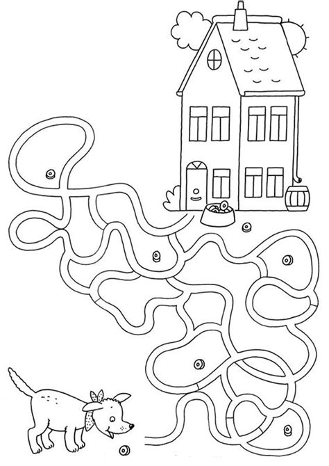 Preschool Printable Mazes For Preschoolers