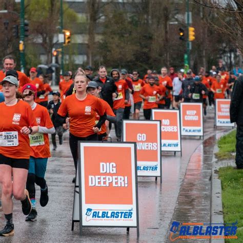 Vancouver Sun Run 2023- Water Station — Alblaster Pressure Washing ...