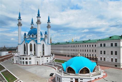 Premium Photo | Russia. city of kazan. the kul sharif mosque