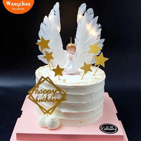 Share more than 89 angel cake decorations super hot - seven.edu.vn