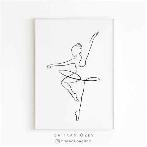 Ballet Dancer Line Drawing | ubicaciondepersonas.cdmx.gob.mx