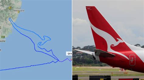 Last Qantas 747 flight draws iconic kangaroo in the sky on its final journey from Australia | CNN