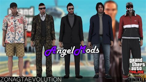 GTA San Andreas GTA Online Skins Pack (Executives and Other Criminals ...