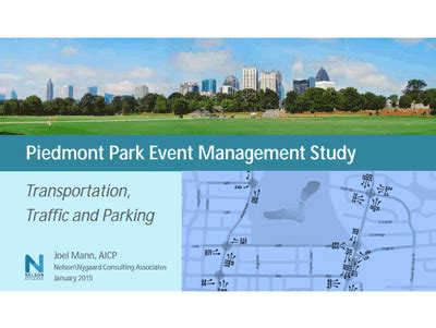 Piedmont Park Event Management | Traffic and Parking | 2015 - Midtownatlanta.org