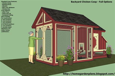 home garden plans: S101 - Chicken Coop Plans Construction - Chicken ...