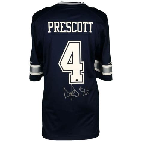 Dak Prescott Signed Cowboys Jersey (Fanatics Hologram)