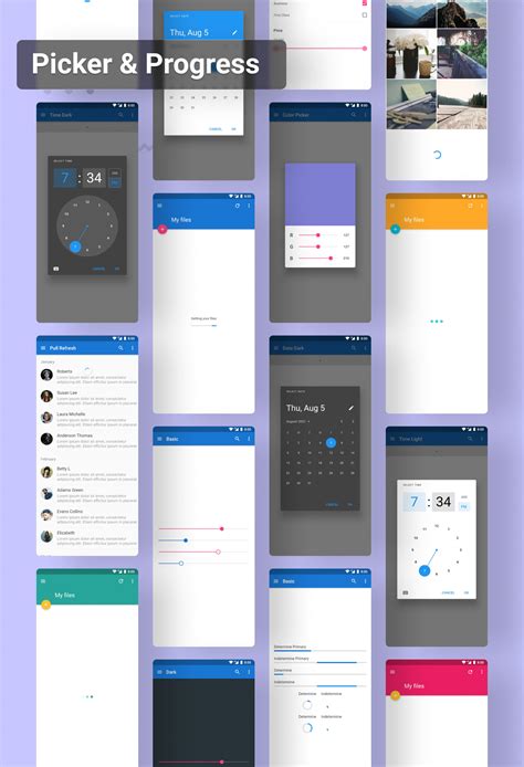 Flutter Material Design UI 2.4 – MaterialX Flutter – Buy Apps, Themes, UI, Templates, Plugins ...