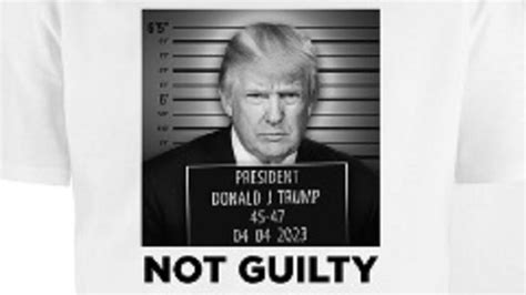 Donald Trump fake mugshot T-shirt goes on sale to raise money for his ...