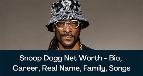 Snoop Dogg's Net Worth 2024 - Bio, Career, Real Name, Family, Songs