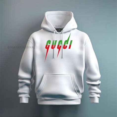 Gucci White Hoodie – BLACK X ORIGINAL