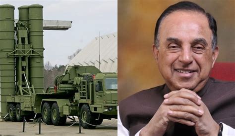 Why Subramanian Swamy doesn’t want India to use S-400 missiles against China- The Week