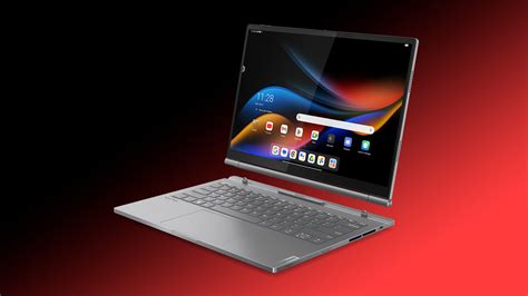 This Lenovo 2-in-1 laptop turns into an Android tablet and Windows PC