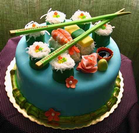 Sushi Cake II | BCA002 Sushi cake 2.0. Covered with fondant … | Flickr