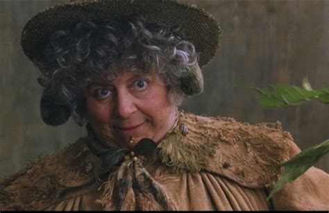 Miriam Margolyes as Professor Pomona Sprout; Harry Potter and the ...