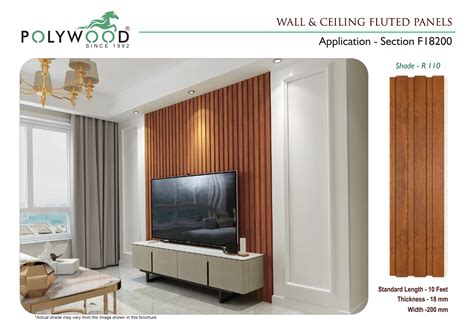 False Ceiling & Wall Fluted Panel Manufacturer Polywood Jaipur