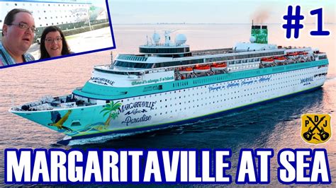 Margaritaville At Sea Paradise Pt.1: Embarkation, Oceanview Cabin Tour, Lunch Buffet, Ship ...