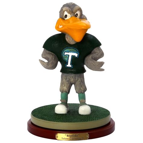 Tulane Green Wave Mascot Figurine | The Official Store of the AAC