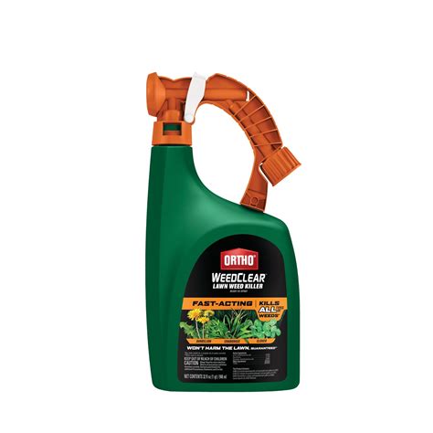 Ortho WeedClear Lawn Weed Killer Ready-to-Spray (North), 32 oz. - Walmart.com - Walmart.com