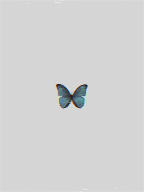 Aesthetic Blue Butterfly Wallpapers - Wallpaper Cave