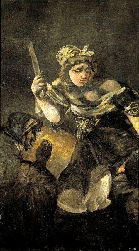 Judith y Holofernes (Goya) - Black Paintings - Wikipedia | Francisco goya, Black paint, Painting