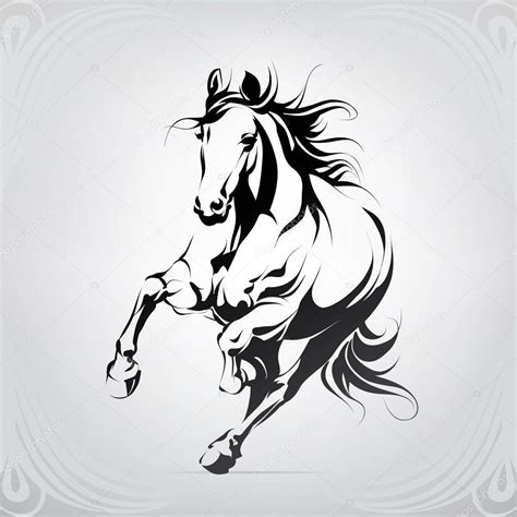 Svg Paint Horse Silhouette - 270+ DXF Include