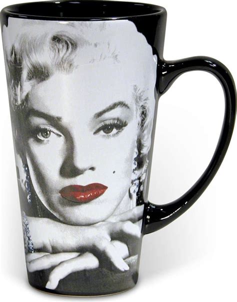 Marilyn Monroe - Lips: Tall Latte 16 oz. Ceramic Mug - Silver Buffalo | OLDIES.com