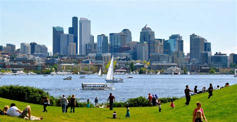 Seattle, WA / Gasworks Park. This park brings out the natural beauty of ...