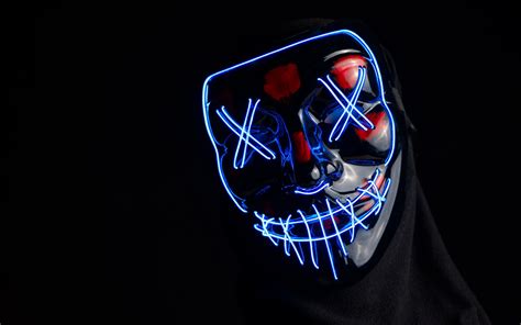 Neon Masks Wallpapers - Wallpaper Cave