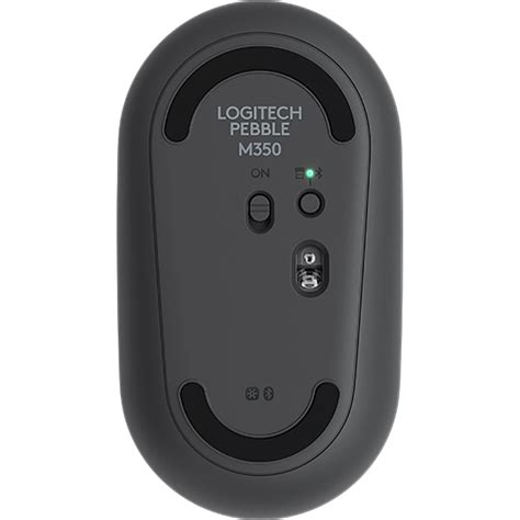 Logitech M350 Pebble Wireless Optical Mouse – Graphite - Tech Arc