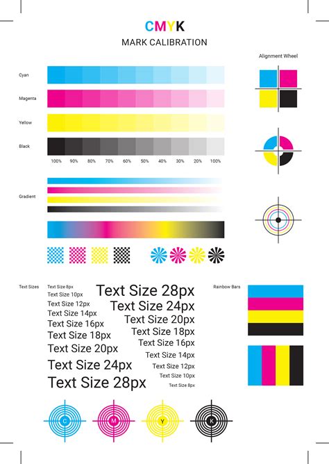 Printer Color Test Page | Color Test Page