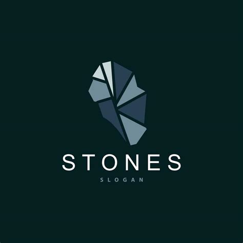 Stone Logo, Premium Elegant Design, Stone Balance Vector, Stepping Rock ...