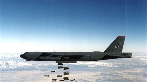 B-52 drops record number of smart bombs on Taliban | US News | Sky News