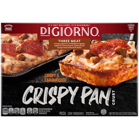 DiGiorno Crispy Pan Crust Three Meat Pizza - Shop Pizza at H-E-B