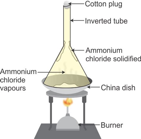 Draw a labelled diagram to illustrate the process of sublimation of ...