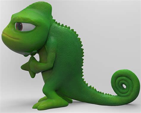 Pascal from Disney's Rapunzel (Tangled) - ZBrushCentral