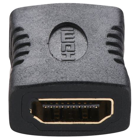onn. HDMI Coupler, Female-to-Female, Connect Two HDMI Cables - Walmart ...