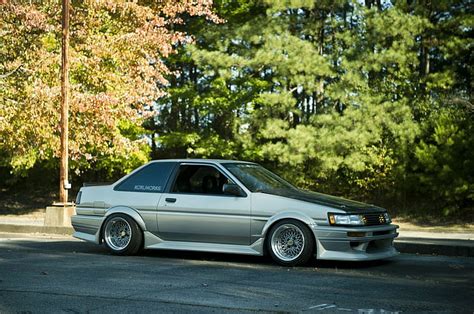 1080x1920px | free download | HD wallpaper: car toyota corolla ae86 stance tuning jdm old school ...