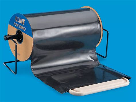 Black Poly Tubing Roll - 4 Mil, 18" x 750' S-11129 - Uline