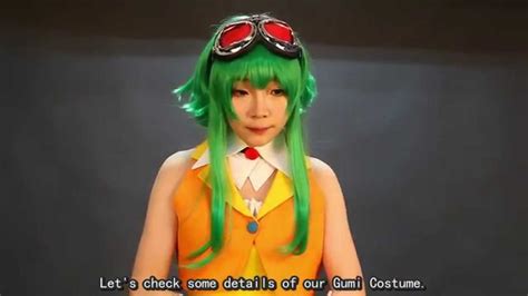 Vocaloid Gumi Megpoid Cosplay Costume - YouTube