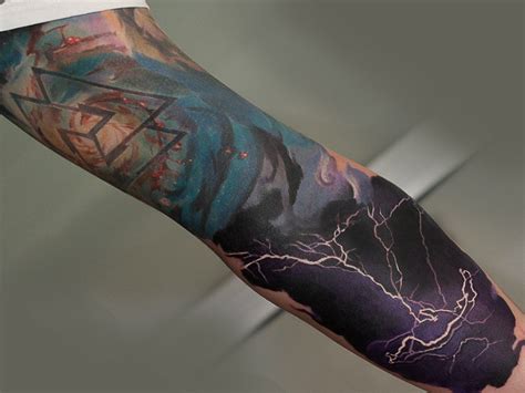 9 Best Lightning Tattoo Designs And Ideas | Styles At Life