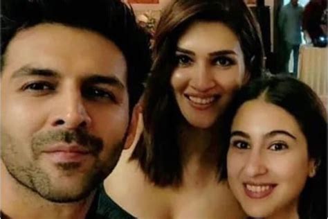 Viral! Exes Kartik Aaryan And Sara Ali Khan Share A Happy Selfie; Kriti ...