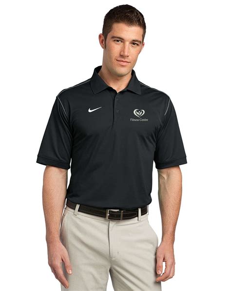 Nike Golf 443119 Dri-FIT Sport Swoosh Pique Polo Shirt - For Men