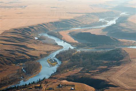 Aerial Photo | Bow River Valley