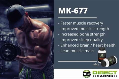 Effects of muscle growth with MK677