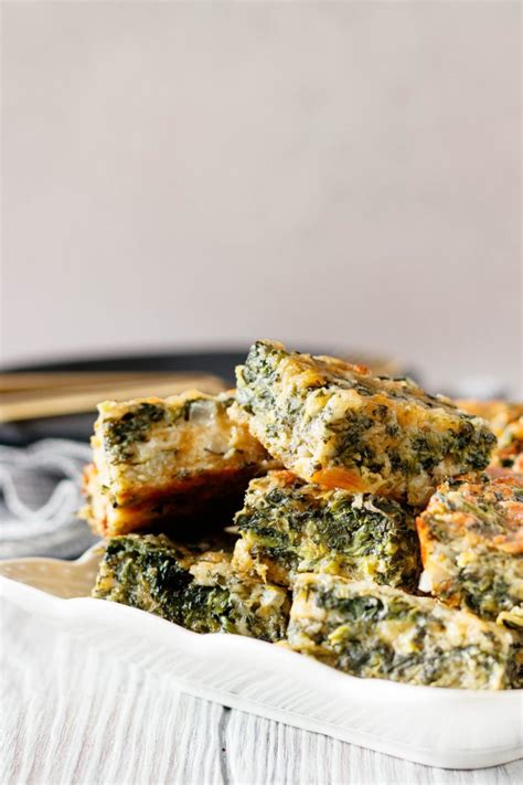 Spinach Squares {Classic Appetizer Recipe} - Goodie Godmother