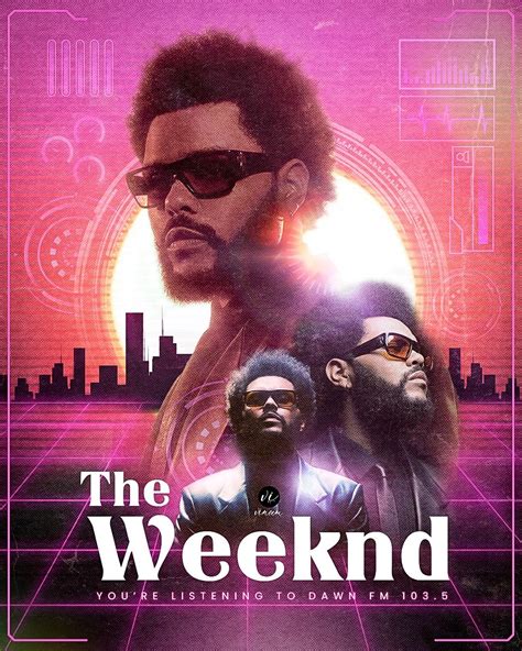 The Weeknd poster - Dawn FM in 2022 | The weeknd poster, Pop posters, Poster